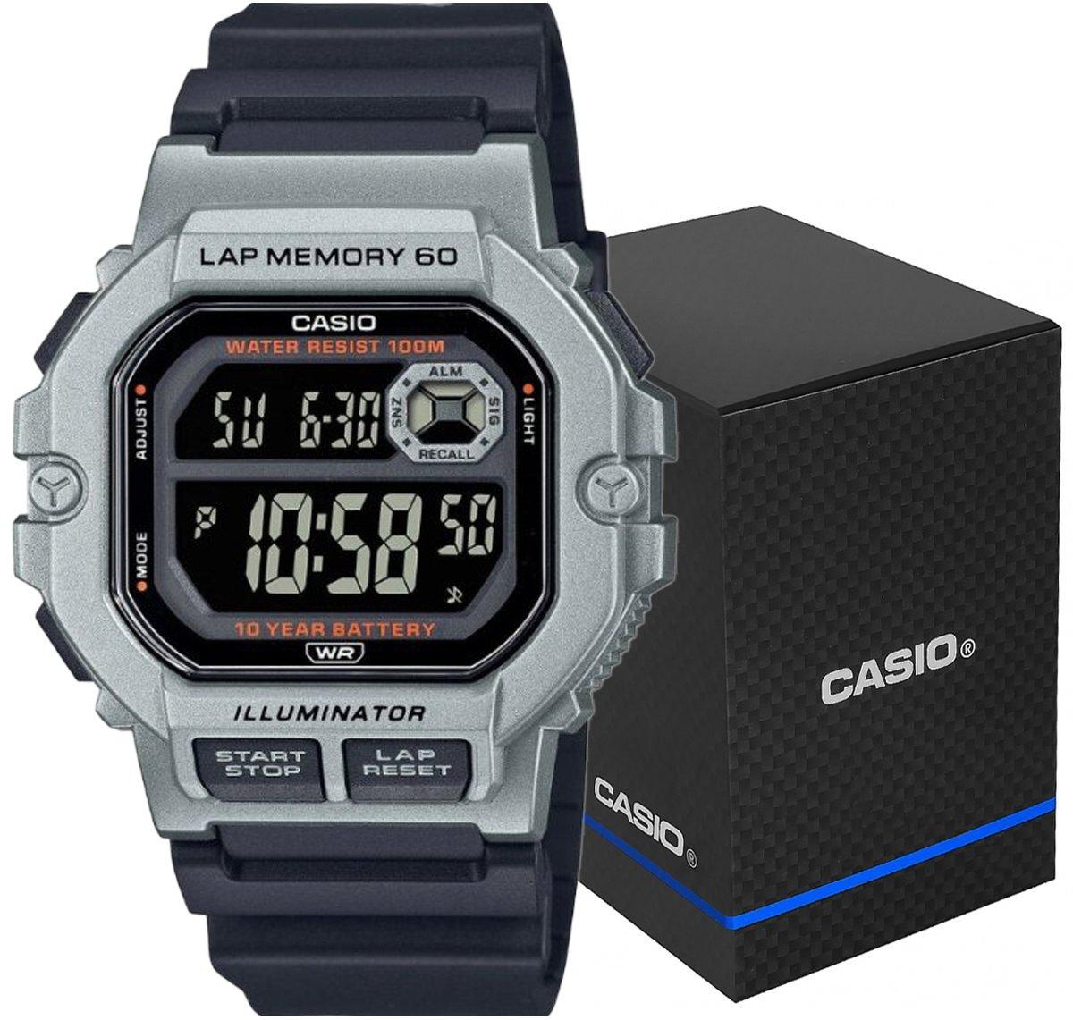 CASIO WS-1400H-1BVEF Unisex pulkstenis