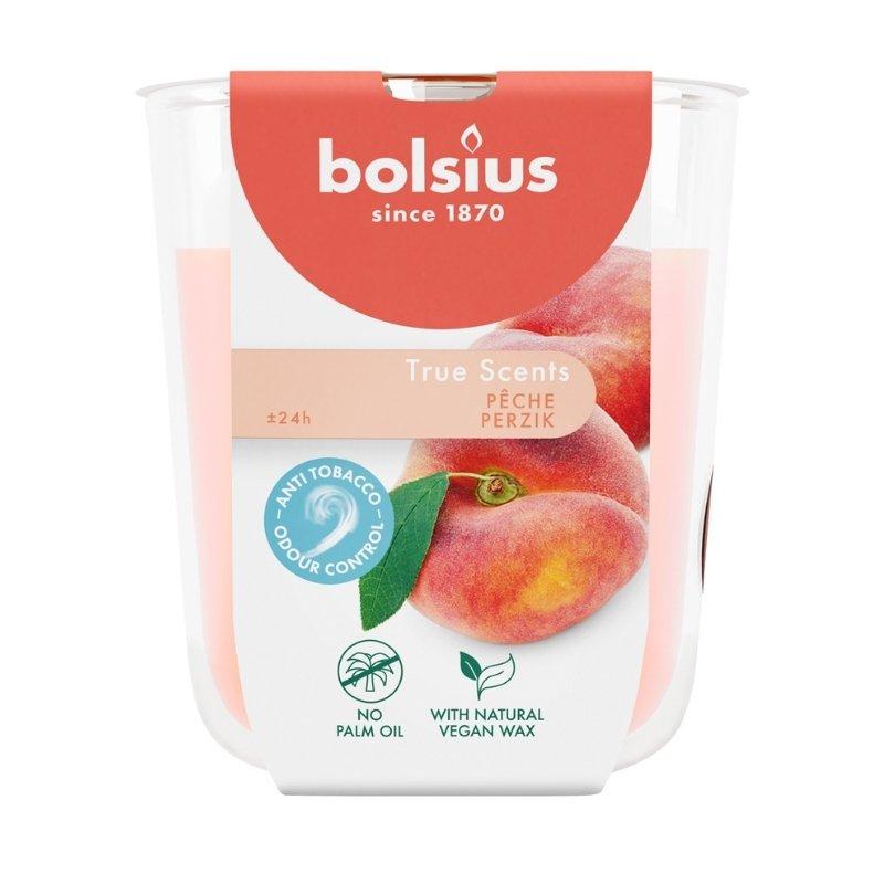 Bolsius True Scents Aromātiskā Svece Peach