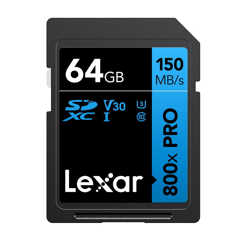 Lexar Professional 800x Pro SDXC 64GB