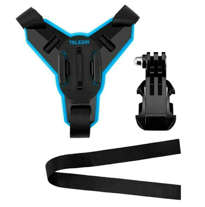 Motorcycle Helmet Chin Telesin + J-Hook