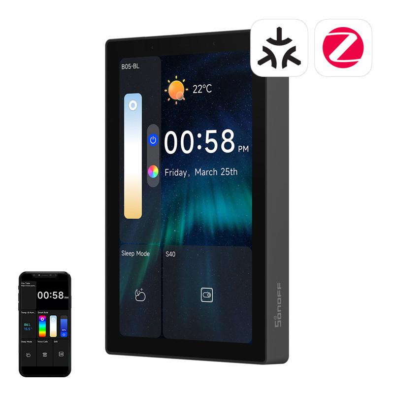 Sonoff vadības panelis WiFi/Bluetooth/ZigBee Matter SONOFF