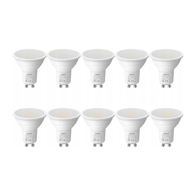 LEPRO 200081-DW-EU-10 GU10 LED Bulb, 4