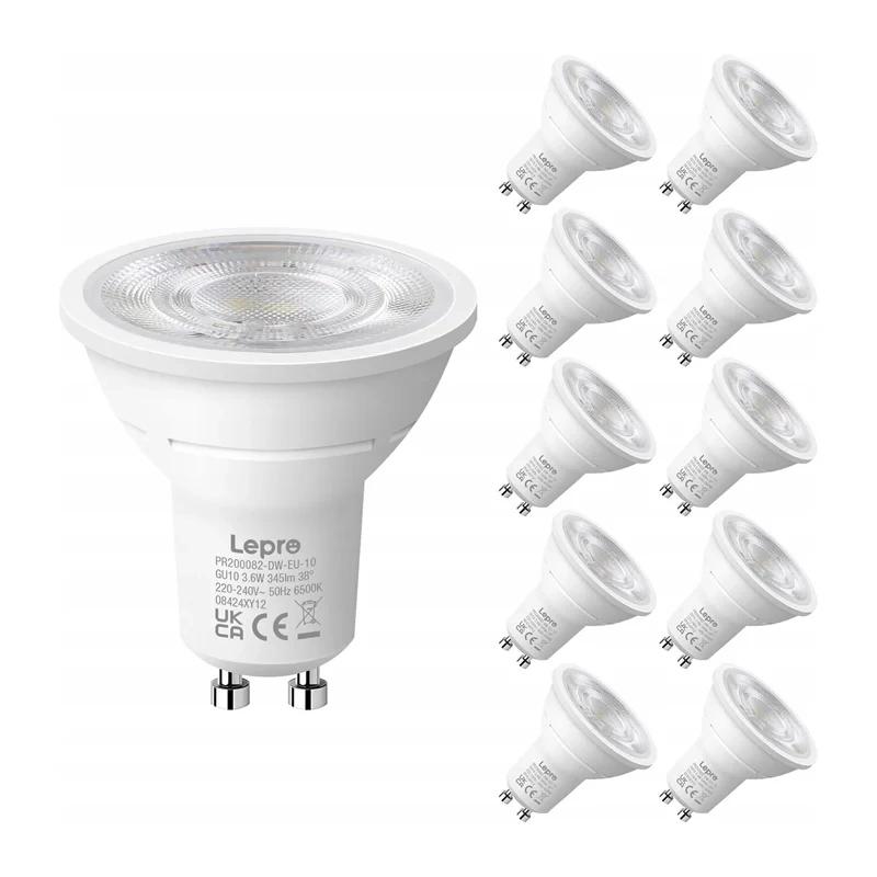 LEPRO 200082-DW-EU-10 GU10 LED Bulb, 3