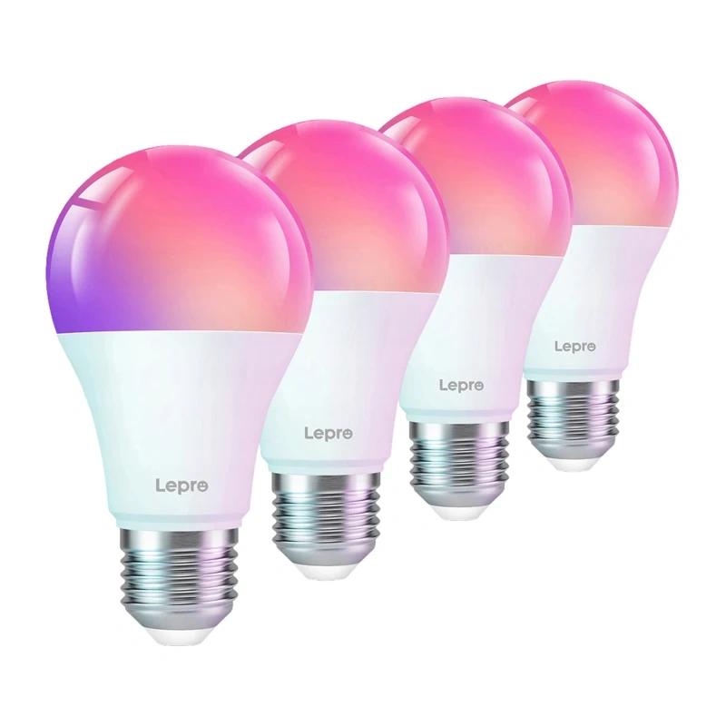 LEPRO B1-EU-4 E27 Wi-Fi LED Bulbs