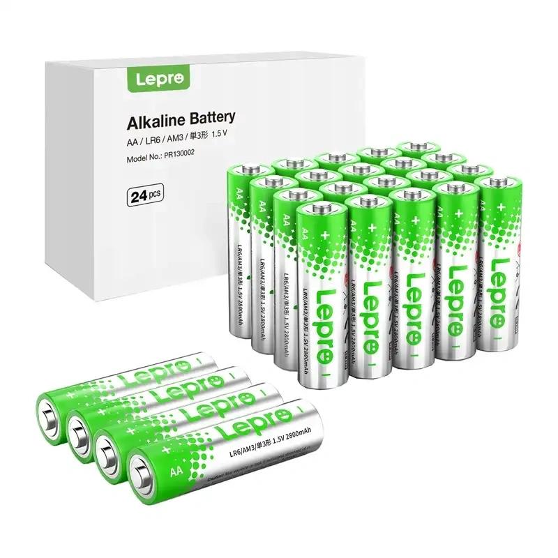 LEPRO 130002-24 AA R6 Alkaline Batteries