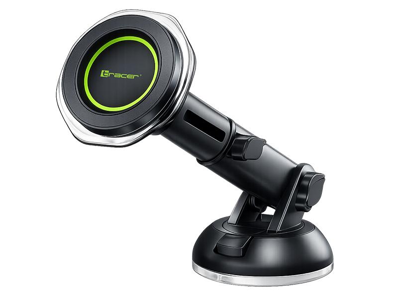 Tracer 47938 Magnetic Car Mount, Black