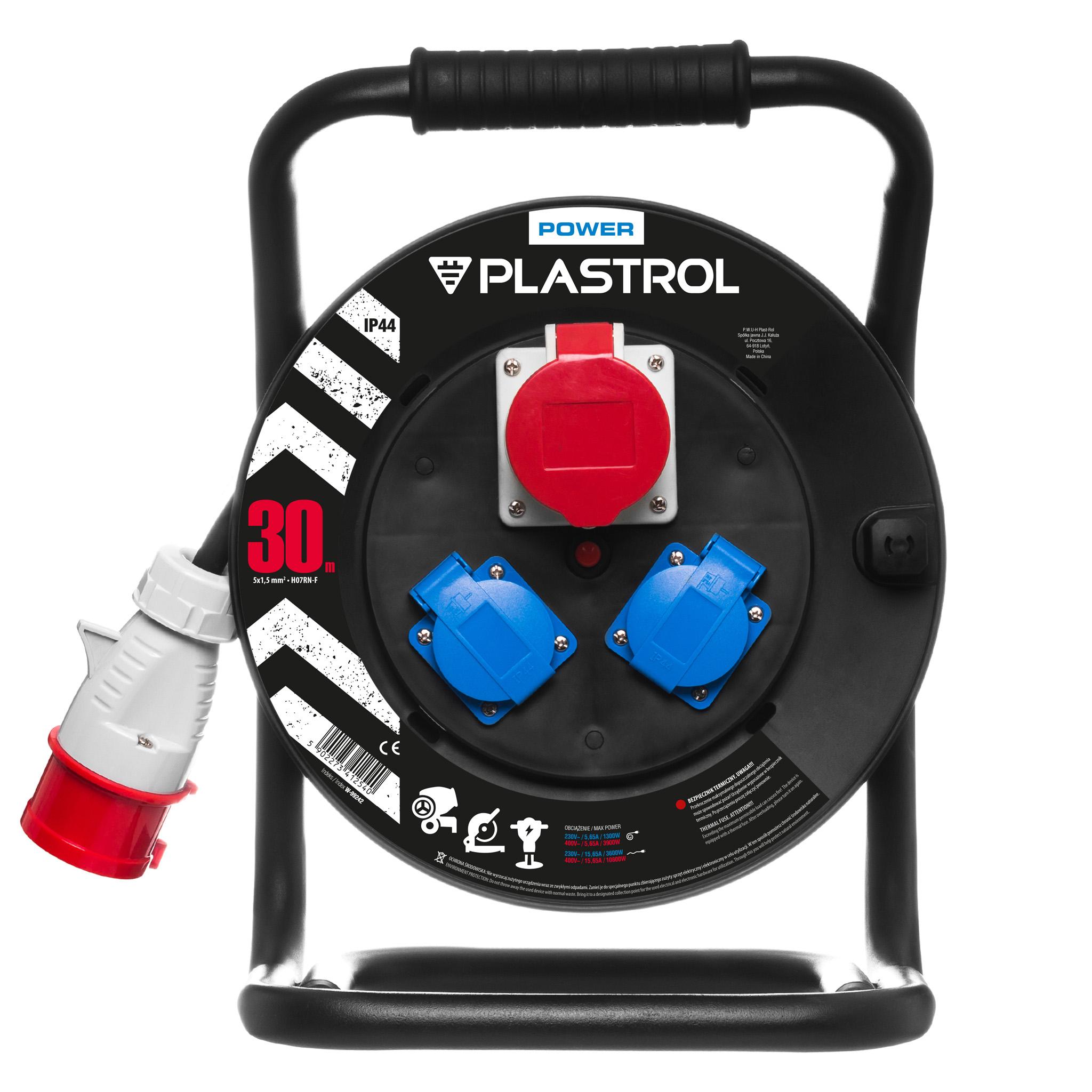 PLASTROL Elektromateriāli // Elektrības pagarinātājs /