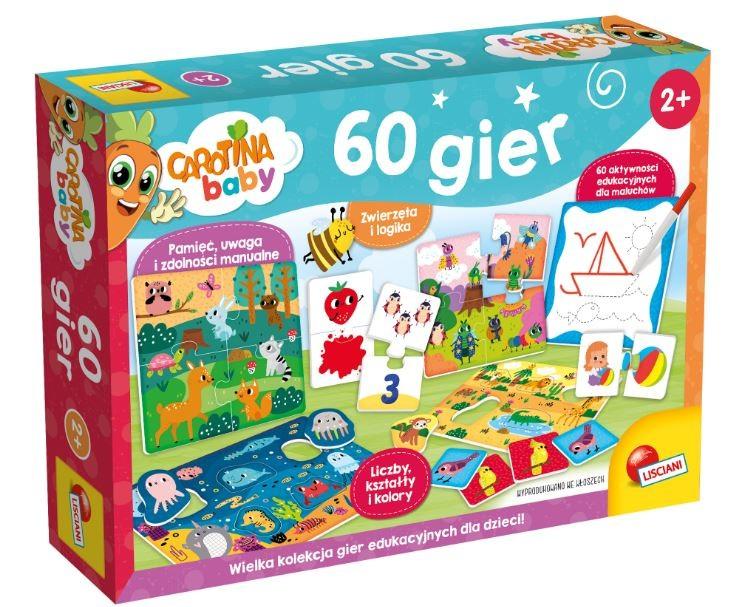 LISCIANI Zestaw carotina baby 60 gier