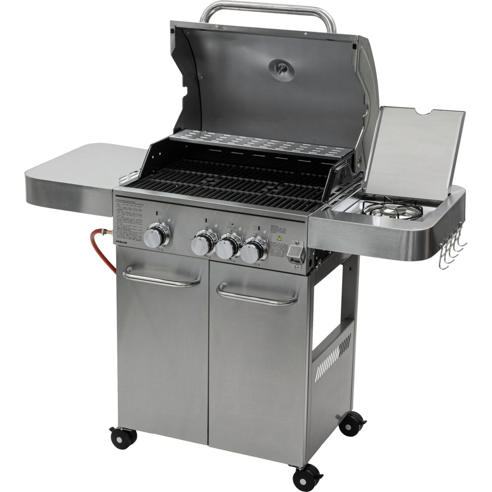 Grill gazowy nierdzewny 3+1 / 13