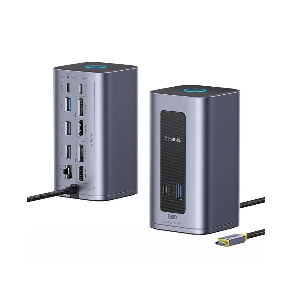 Docking Station 12in1 USB C Plug