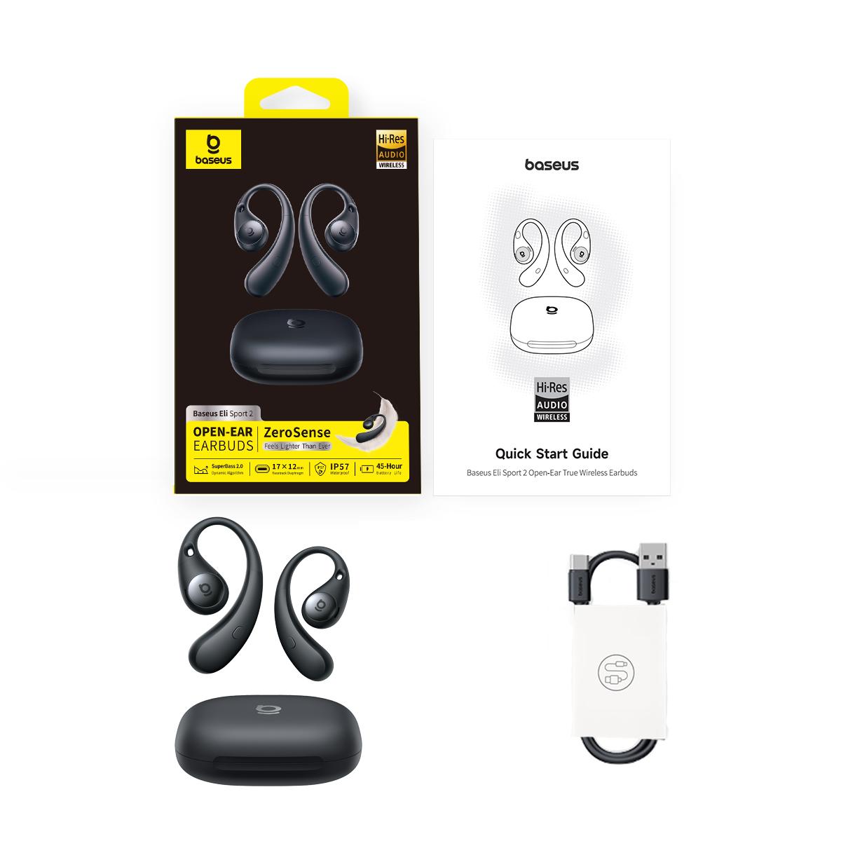 BASEUS Open-Ear True Wireless Bluetooth 6