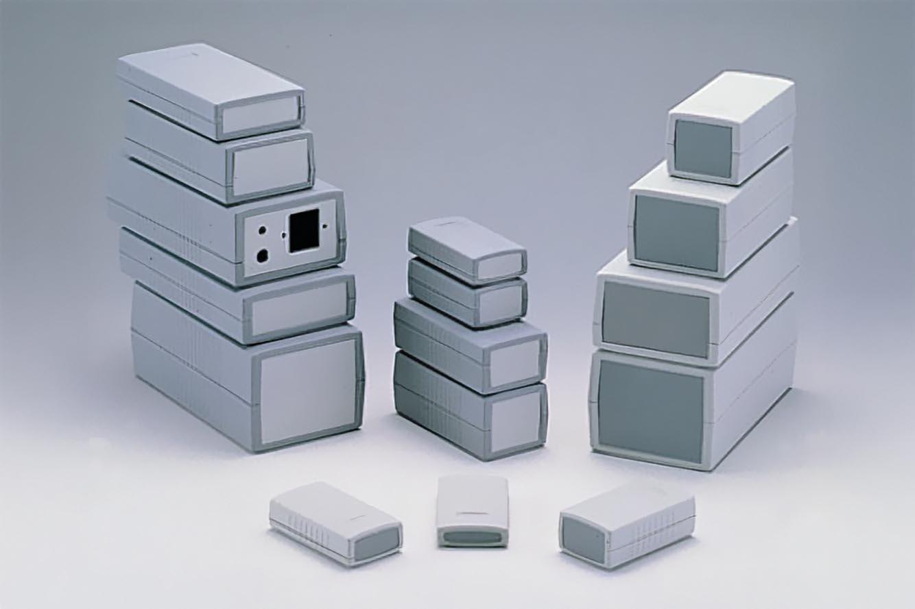Taiwan Moulded Project box- light grey