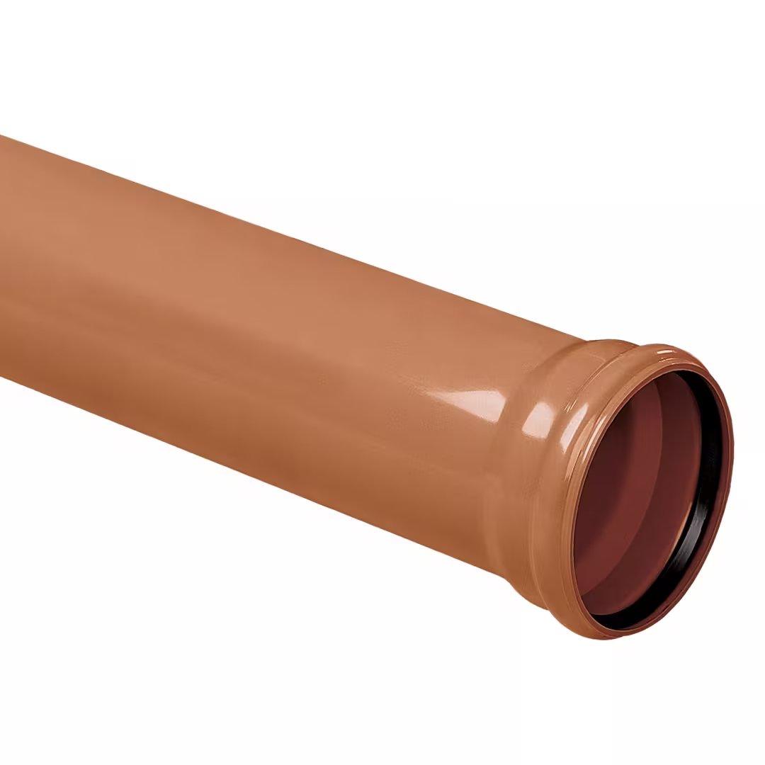 PVC caurule 160x4,7 T8; 1m