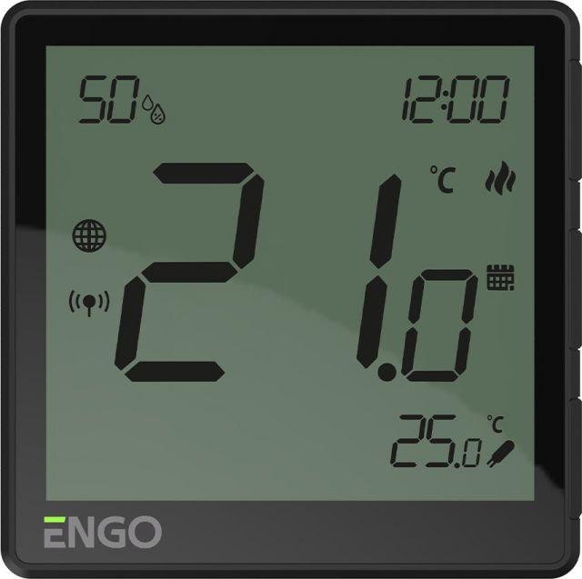 ENGO Telpas termostats EOne, ZigBee, Melns