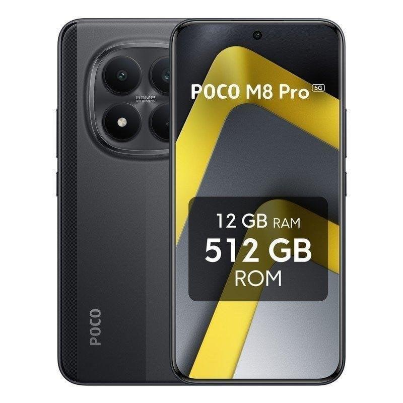 Viedtālrunis POCO M8 PRO 12/512GB Black