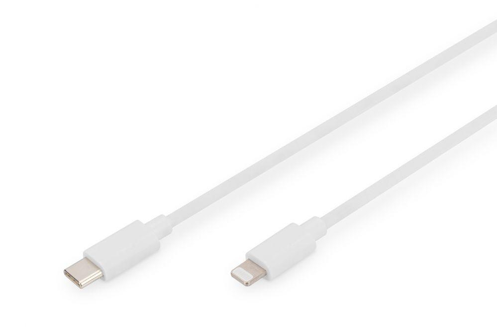 Kabelis Digitus Lightning to USB-C data/charging