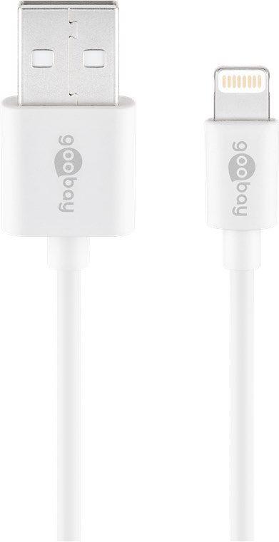 Kabelis Goobay  Lightning USB charging and