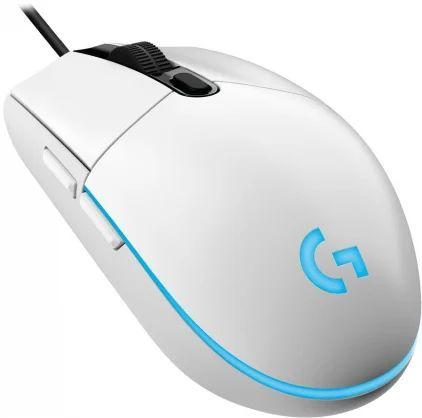 Datora pele Logitech  G102 Lightsync White