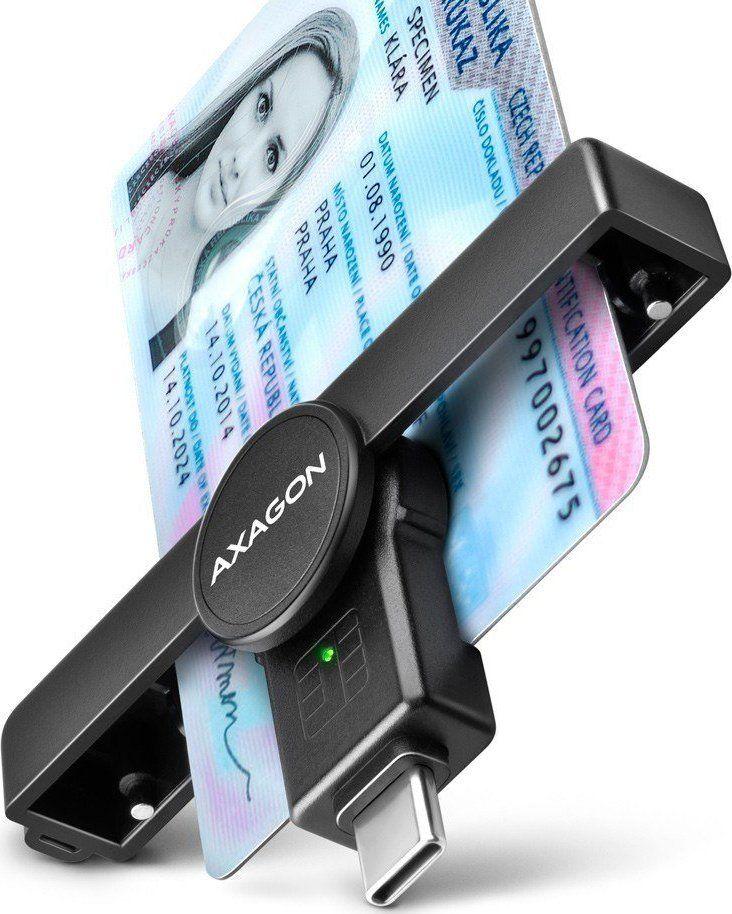 Cita datorprece Axagon  CRE-SMPC USB-C smart