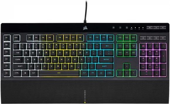 Datora tastatūra Corsair  K55 RGB PRO