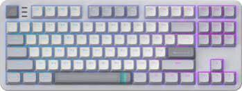 Datora tastatūra dark project ALU87A Daylight