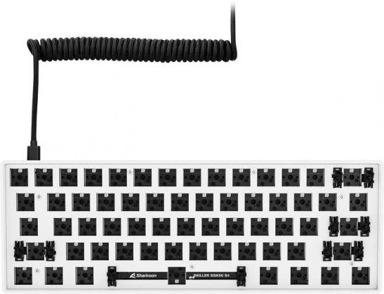 Datora tastatūra SHARKOON SGK50 S4 White