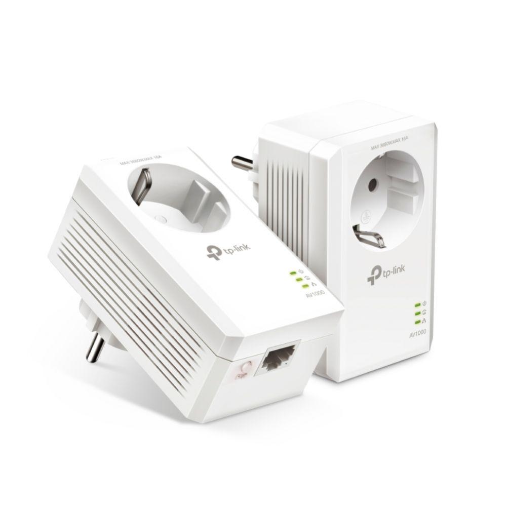 Rūteris TP-Link AV1000 Gigabit Passthrough Powerline