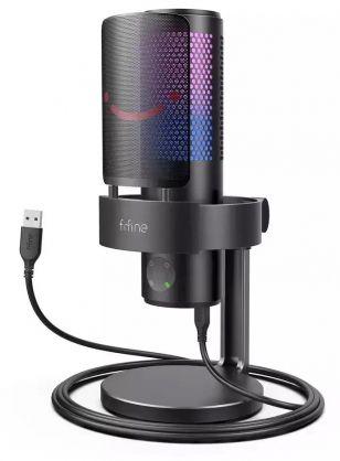 Austiņas ar mikrofonu FIFINE A9 RGB