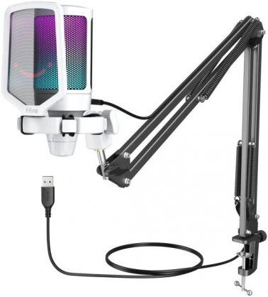 Austiņas ar mikrofonu FIFINE AmpliGame A6T