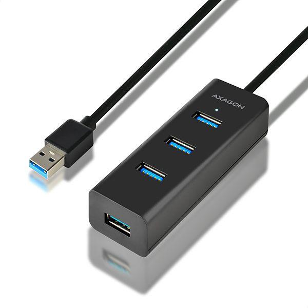 Parveidotājs Axagon  AXAGON HUE-S2BL 4x USB3