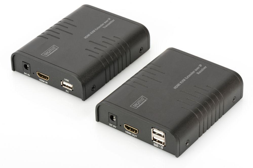 Parveidotājs Digitus HDMI KVM Extender over