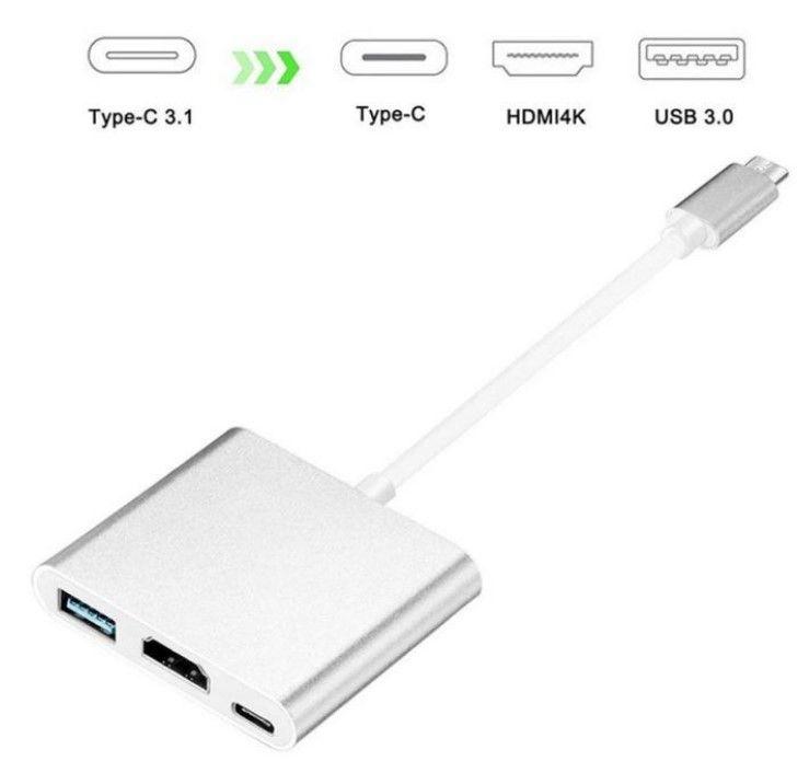Parveidotājs iLike HD1 3in1 USB-C (Type-C)