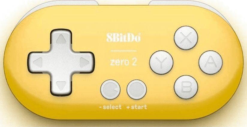 Kontrolieris 8bitdo 8BitDo Zero 2 Yellow
