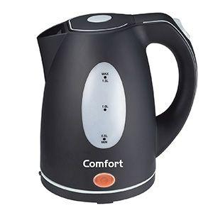 Tējkanna comfort Comfort 1.5l melna