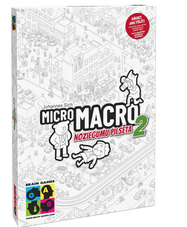 Cita prece brain games MicroMacro: Noziegumu