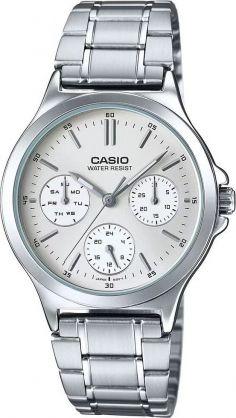 Viedpulksteni CASIO LTP-V300D-7AUDF Silver