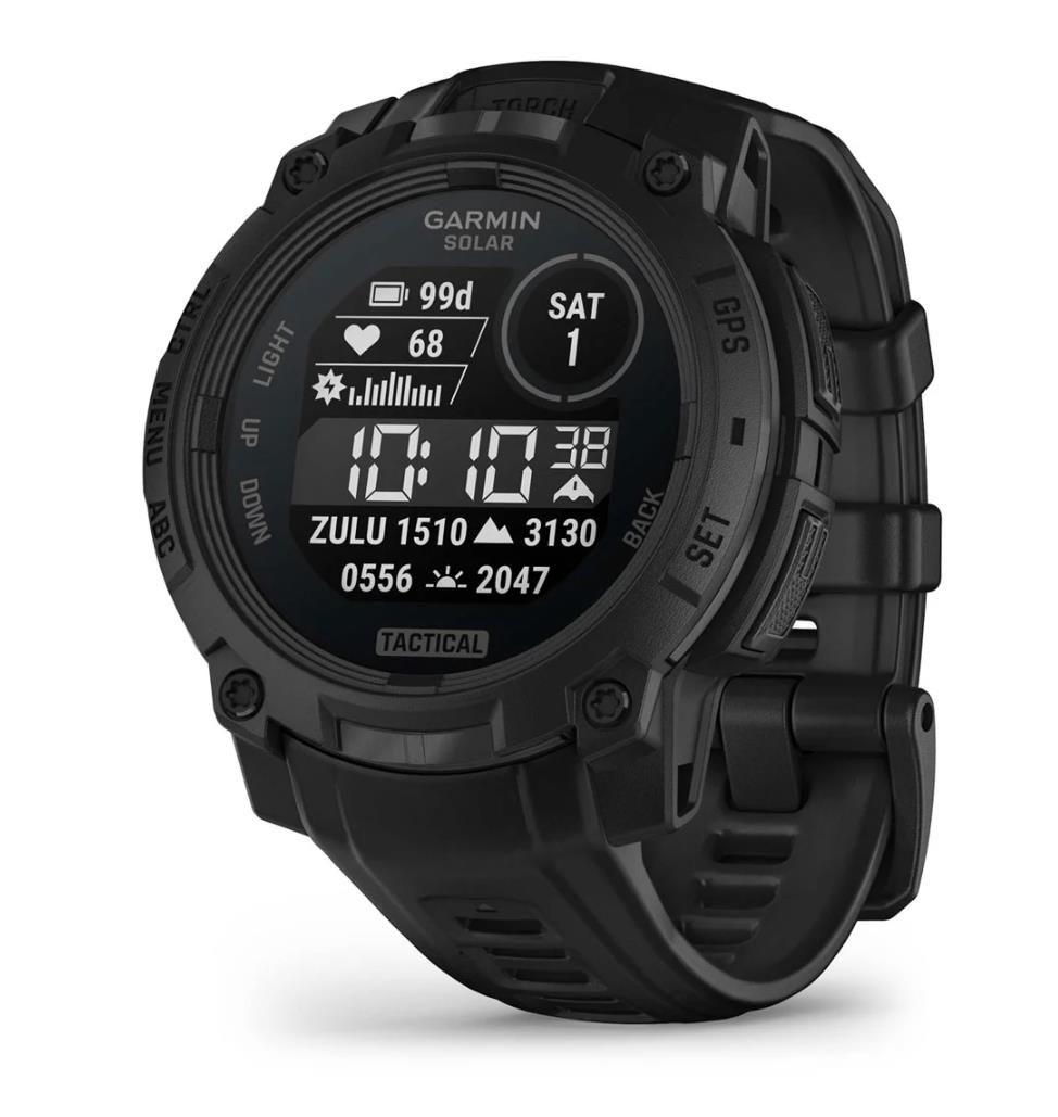 Viedpulksteni Garmin INSTINCT 3 SOLAR/BLACK 45mm