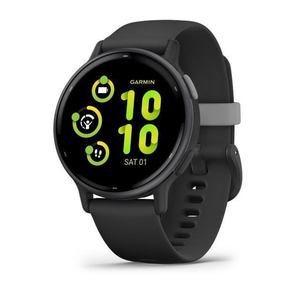 Viedpulksteni Garmin SMARTWATCH VIVOACTIVE 5/BLACK/SLAT 010-02862-10