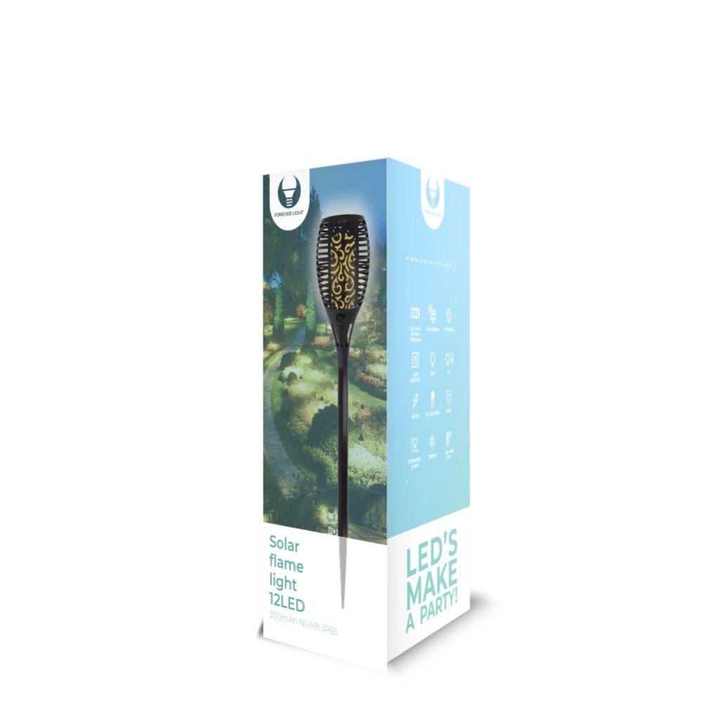 Galda lampa iLike  Solar flame light