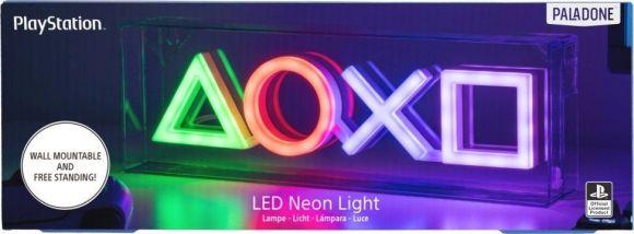 Galda lampa paladone  Playstation LED Neon