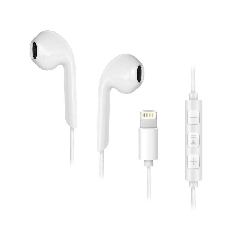 Vadu austiņas Forcell  Wire earphones Lightning