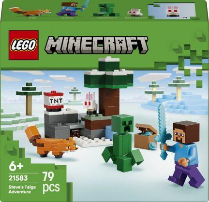 Citas preces LEGO 21583 Steve`s Taiga
