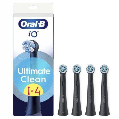 Trimeri Oral-B iO UltimateClean Black 4-pack