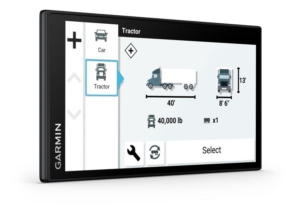 Auto navigācija Garmin Dezl LGV 610
