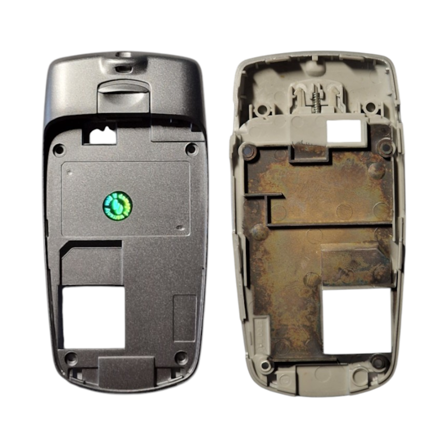 Samsung Back Shell Cover SGH-E700 Silver