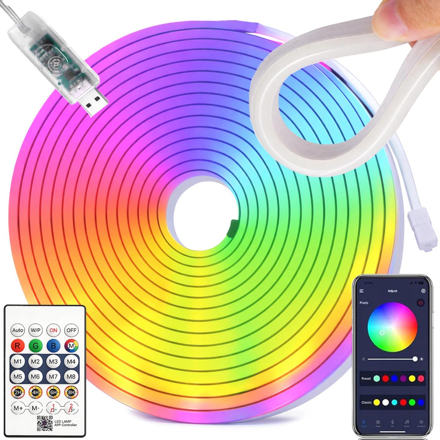 Riff RGB Neon LED strip (5m)