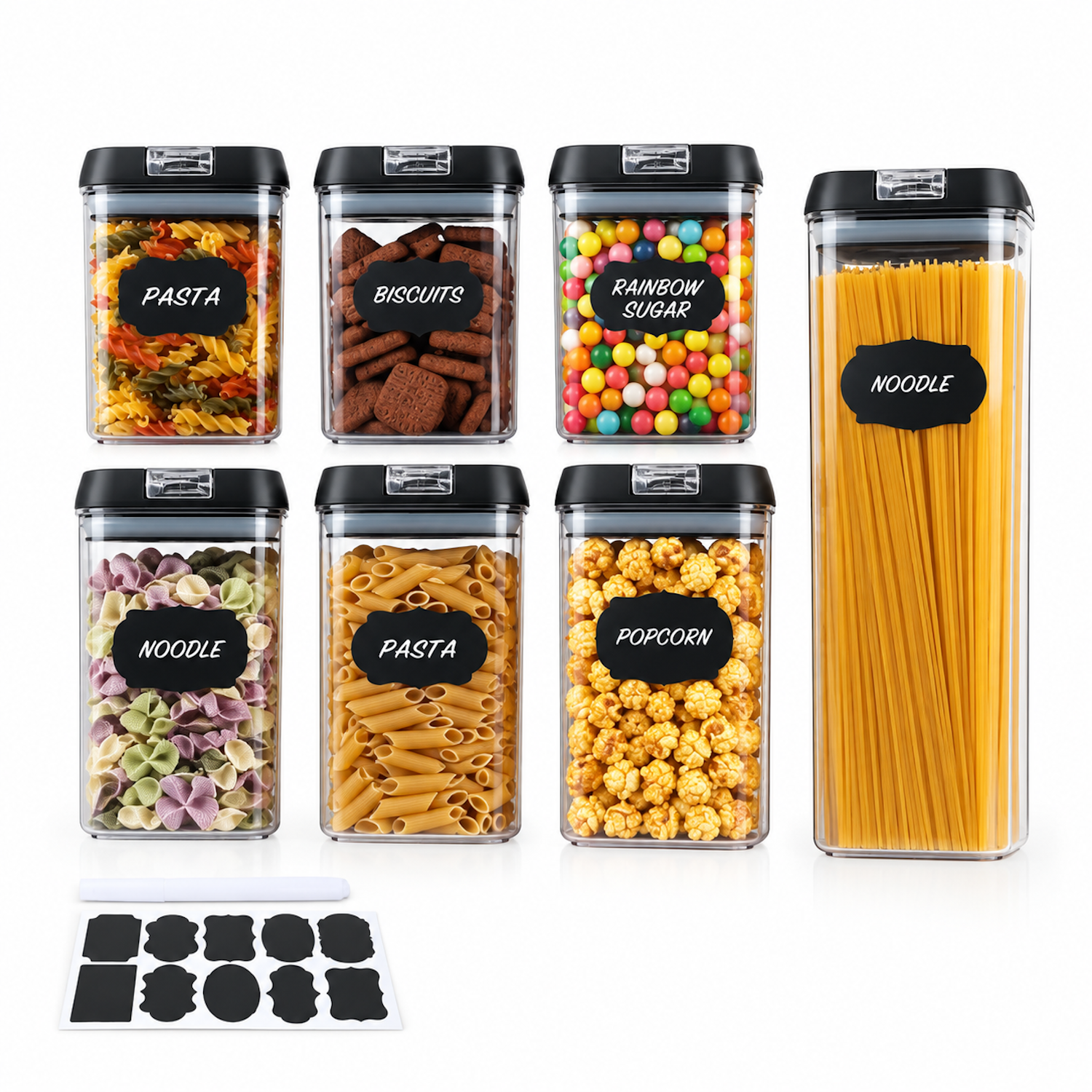 Riff Kitchen Storage boxes (7pcs set)