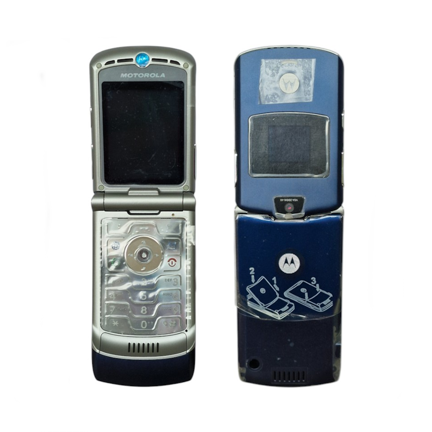Motorola V3 Full Housing with Flex