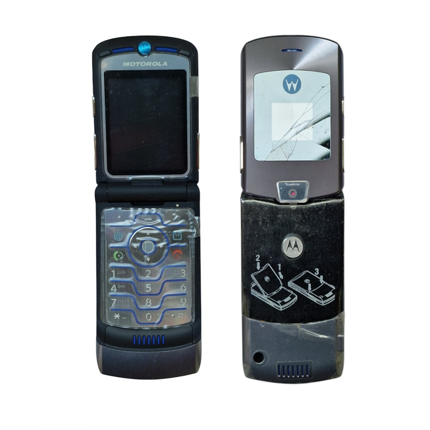 Motorola V3i Full Housing with Flex