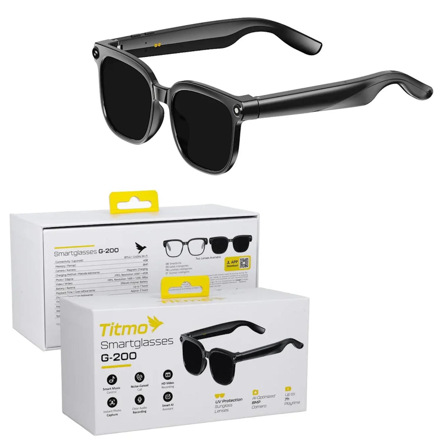 TITMO G-200 Smart AI glasses with